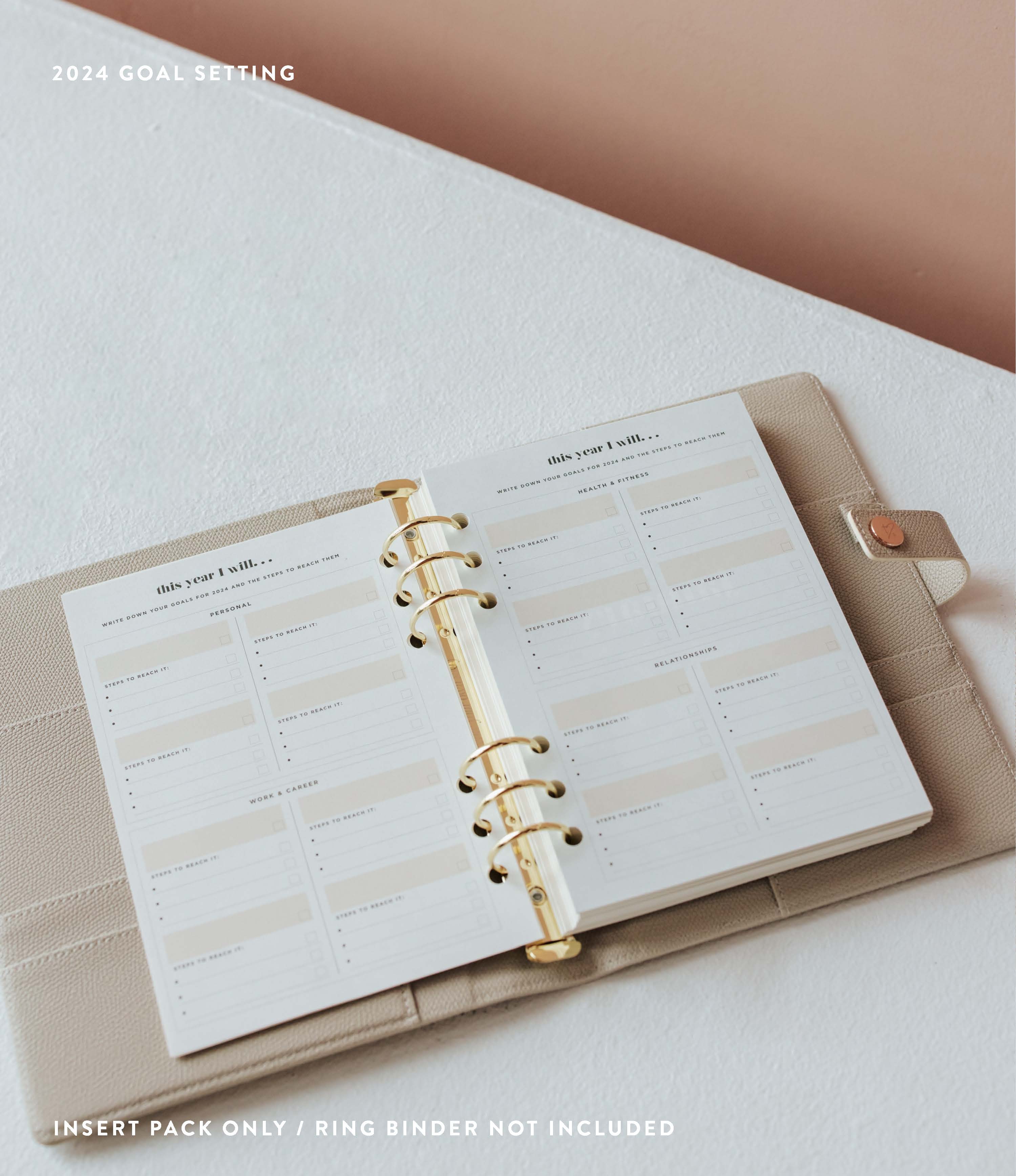 Ring Binder Insert Ring Binder Insert