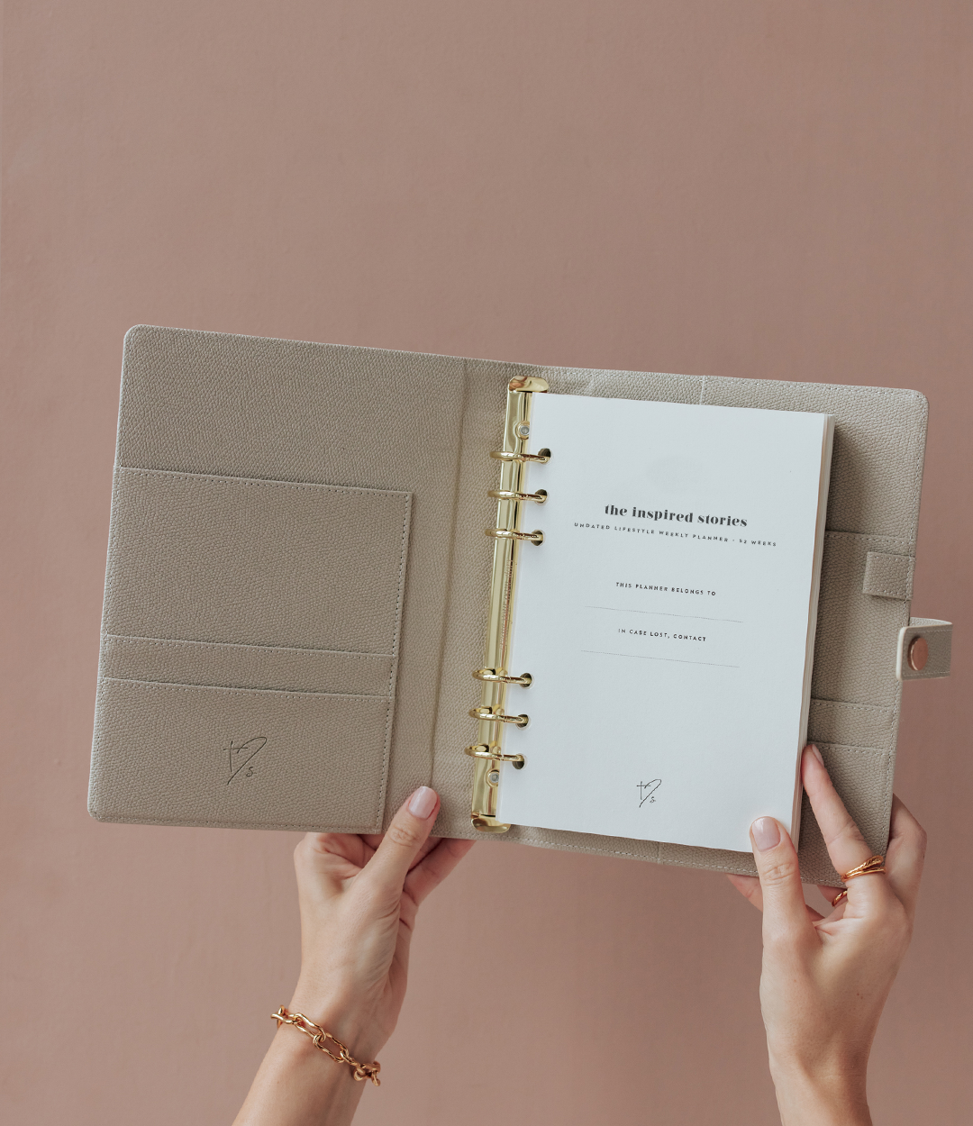 Pre-order) Undated Lifestyle Ring Binder Planner – The Inspired Stories EU